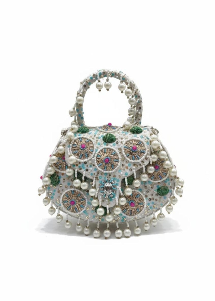 Pearl Majesty Hand Clutch
