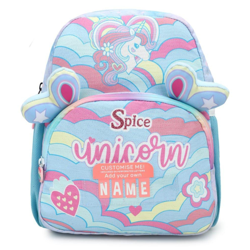 [GK-028] Spice Unicorn Customizable Kindergarten Backpack